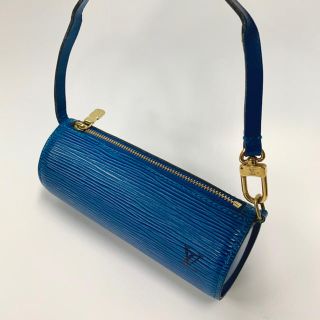 ルイヴィトン(LOUIS VUITTON)のルイヴィトン　スフロ　付属ポーチ　ブルー　正規品(ポーチ)