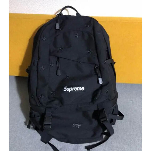 Supreme 13aw Stars Backpack black 星柄 黒