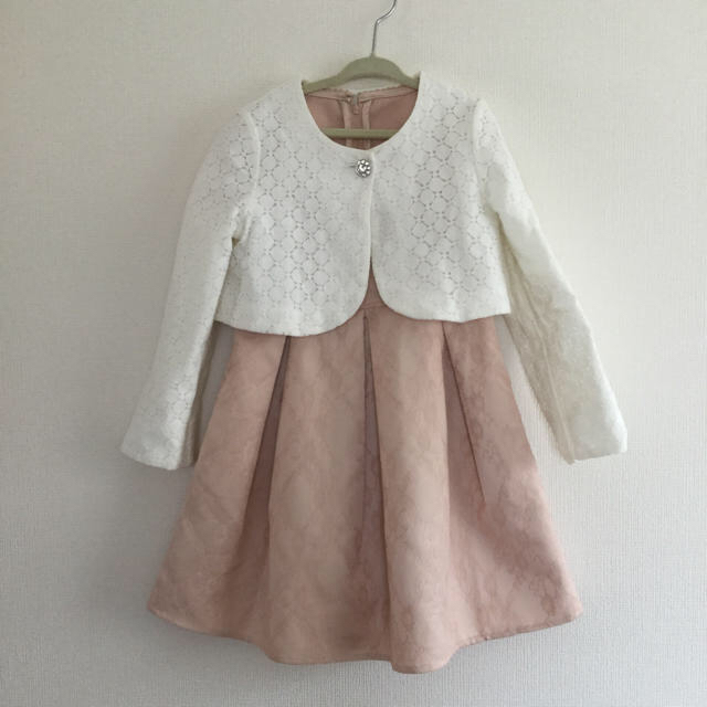 anyFAM(エニィファム)のanyFAM フォーマルワンピース+ジャケット キッズ/ベビー/マタニティのキッズ服女の子用(90cm~)(ドレス/フォーマル)の商品写真