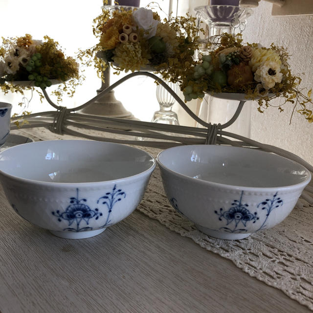 ROYAL COPENHAGEN(ロイヤルコペンハーゲン)のロイヤルコペンハーゲン　お茶碗と湯呑みセット インテリア/住まい/日用品のキッチン/食器(食器)の商品写真