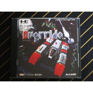 ■オーバーライド【データイースト】★中古PCエンジン用ソフト