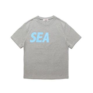 ゲス(GUESS)のGUESS×WIND AND SEA グレー MSize(Tシャツ/カットソー(半袖/袖なし))