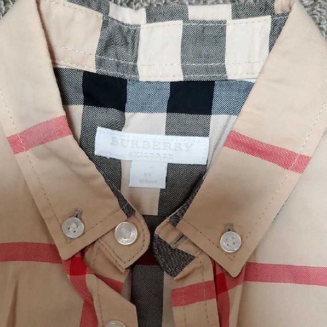 BURBERRY(バーバリー)のBURBERRY　キッズ　128　ノバチェックシャツ　ビッグノバ キッズ/ベビー/マタニティのキッズ服男の子用(90cm~)(ドレス/フォーマル)の商品写真