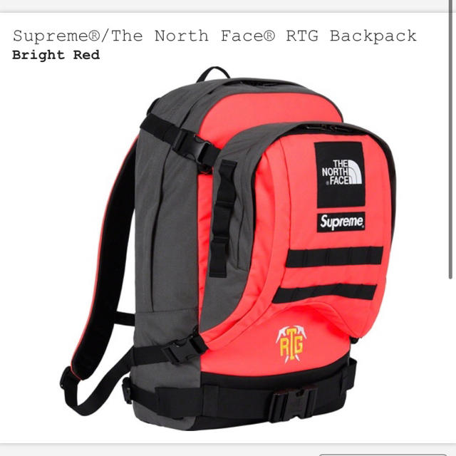 【平日SALE】Supreme - TNF RTG Backpack