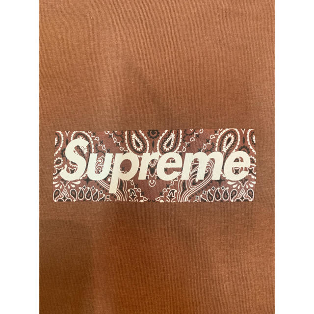 Supreme(シュプリーム)のsupreme bandana box logo tee ボックスロゴ  メンズのトップス(Tシャツ/カットソー(半袖/袖なし))の商品写真