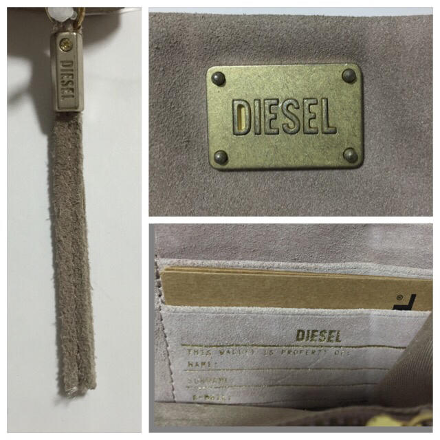 DIESEL(ディーゼル)の値下げ【新品】DIESELファスナー財布 レディースのファッション小物(財布)の商品写真