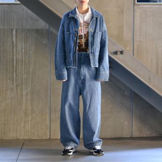 Doublet 18ss デニムジャケット サイズs - Gジャン/デニムジャケット