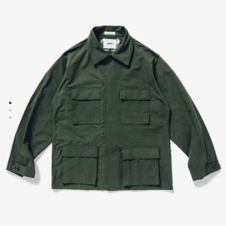 ダブルタップス(W)taps)のWTAPS WMILL-LS01/RIPSTOP オリーブ Sサイズ(シャツ)