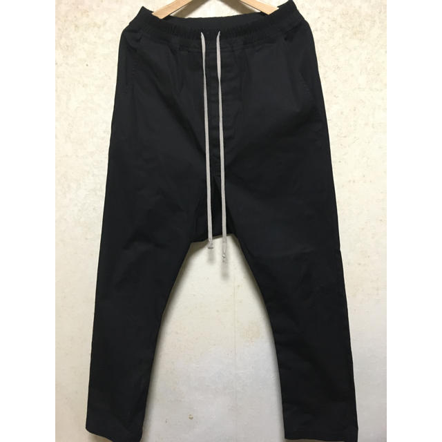 rick owens drawstring long TEサルエルパンツ