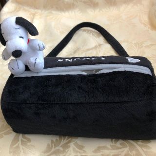 スヌーピー(SNOOPY)のティッシュボックスカバー スヌーピー 車用(ティッシュボックス)