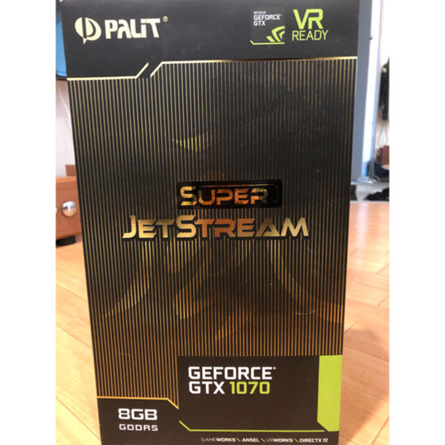 Palit GeForce GTX1070 8GB SuperJetStream スマホ/家電/カメラのPC/タブレット(PC周辺機器)の商品写真