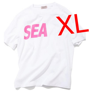 ゲス(GUESS)のWIND AND SEA GUESS OVERSIZE S TEE ピンク(Tシャツ/カットソー(半袖/袖なし))