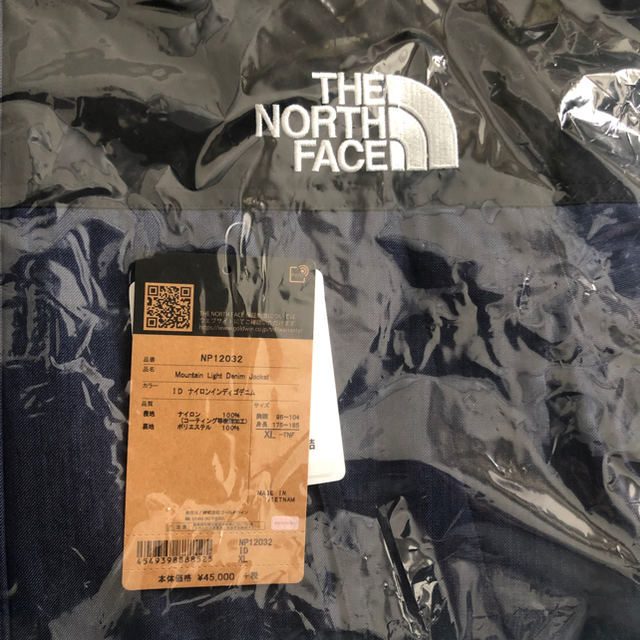 THE NORTH FACE(ザノースフェイス)の【送料込】XLサイズ  Mountain Light Denim Jacket メンズのジャケット/アウター(ナイロンジャケット)の商品写真