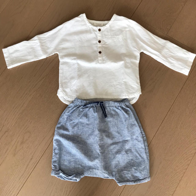 NEXT(ネクスト)のnext  トップス&パンツセット キッズ/ベビー/マタニティのキッズ服男の子用(90cm~)(Tシャツ/カットソー)の商品写真