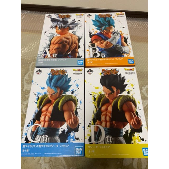 BANDAI(バンダイ)のおりもと様専用　　ドラゴンボール 一番くじ　身勝手の極意 A.B.C.D賞セット エンタメ/ホビーのフィギュア(アニメ/ゲーム)の商品写真