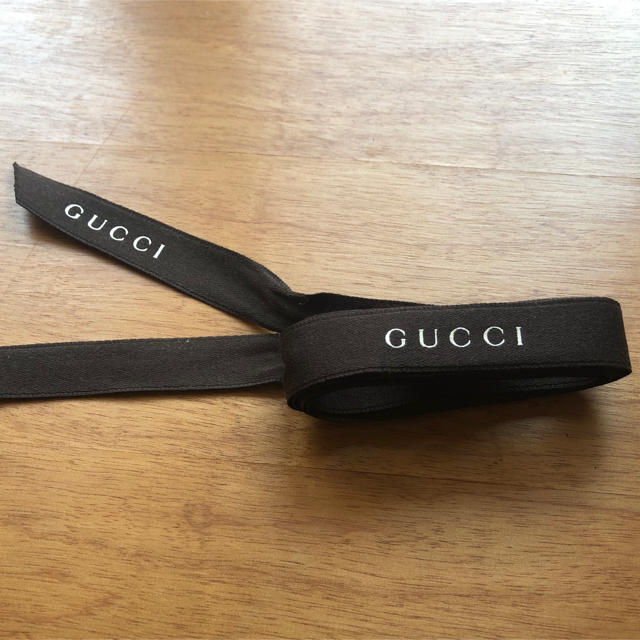 Gucci(グッチ)のグッチ　リボン インテリア/住まい/日用品のオフィス用品(ラッピング/包装)の商品写真