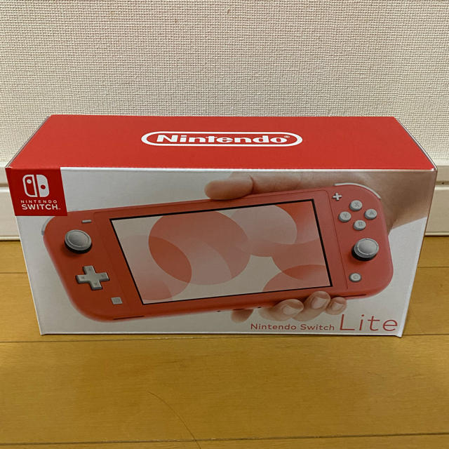 任天堂 - 【新品】Nintendo Switch Lite コーラル ピンク 本体の通販 by あずき's shop｜ニンテンドウならラクマ