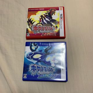 ポケモン(ポケモン)のポケットモンスター アルファサファイア オメガルビー 3DS(携帯用ゲームソフト)