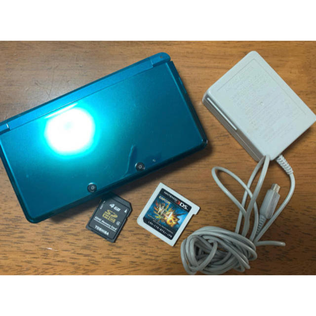 3DS 本体　モンスターハンターソフト付き