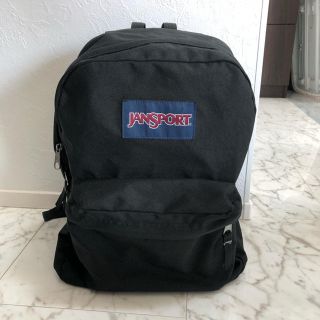 ジャンスポーツ(JANSPORT)のジャンスポ リュック 黒 (リュック/バックパック)