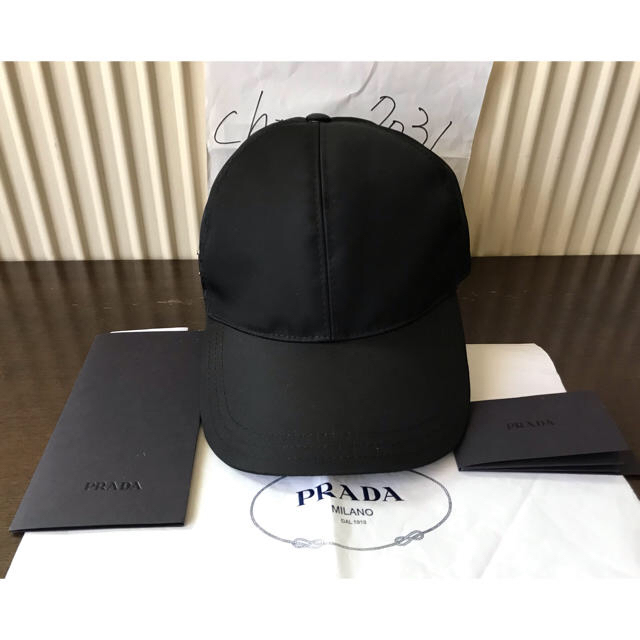 PRADA(プラダ)の【美品 希少XL】Prada ナイロン ベースボールキャップ メンズの帽子(キャップ)の商品写真