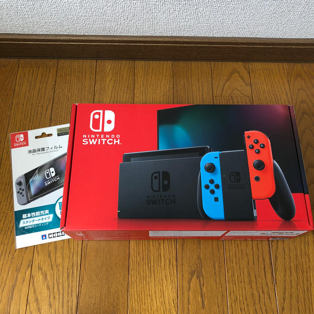 家庭用ゲーム機本体Nintendo Switch 新品　任天堂スイッチ 本体 ネオン ニンテンドウ