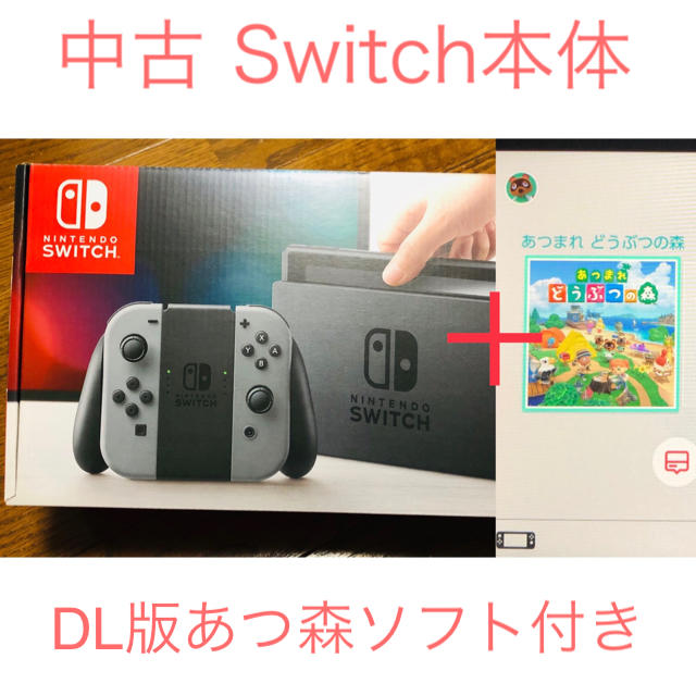 NintendoSwitch本体 あつまれどうぶつの森ソフト入り