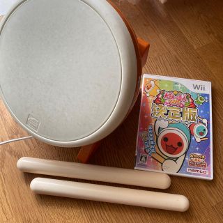 ウィー(Wii)の太鼓の達人Wii 決定版 太鼓とバチもセットで(家庭用ゲームソフト)