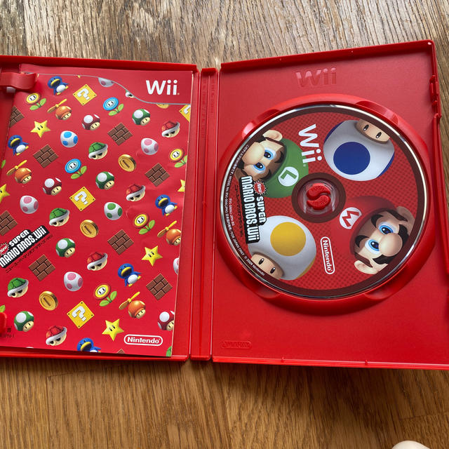 New スーパーマリオブラザーズ Wii Wii エンタメ/ホビーのゲームソフト/ゲーム機本体(家庭用ゲームソフト)の商品写真
