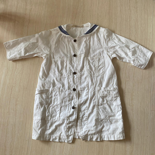 GLOBAL WORK(グローバルワーク)のセーラーカラーのオーバーブラウス キッズ/ベビー/マタニティのキッズ服女の子用(90cm~)(ブラウス)の商品写真