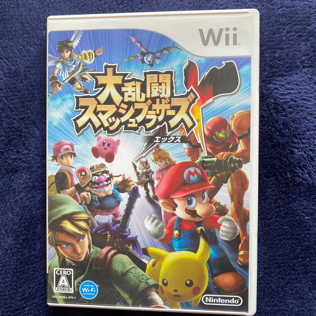 大乱闘スマッシュブラザーズX Wii エンタメ/ホビーのゲームソフト/ゲーム機本体(家庭用ゲームソフト)の商品写真