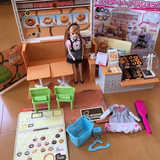 タカラトミー(Takara Tomy)のリカちゃん 人形 ミスド 服 セット まとめ売り(ぬいぐるみ/人形)