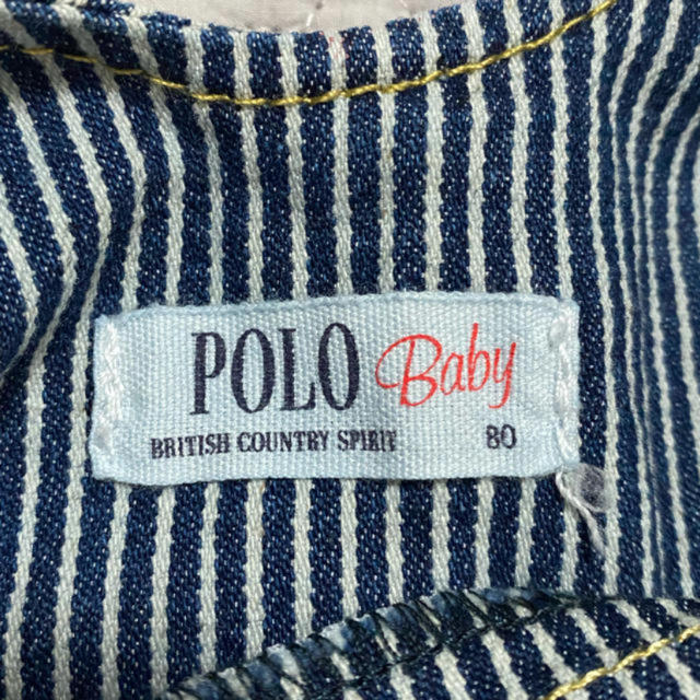 POLO RALPH LAUREN(ポロラルフローレン)のPOLO Baby 80 オーバーオール キッズ/ベビー/マタニティのベビー服(~85cm)(ロンパース)の商品写真