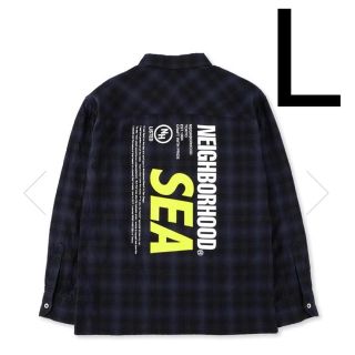 ネイバーフッド(NEIGHBORHOOD)のLサイズ Wind and Sea Neighborhood C-SHIRT(シャツ)