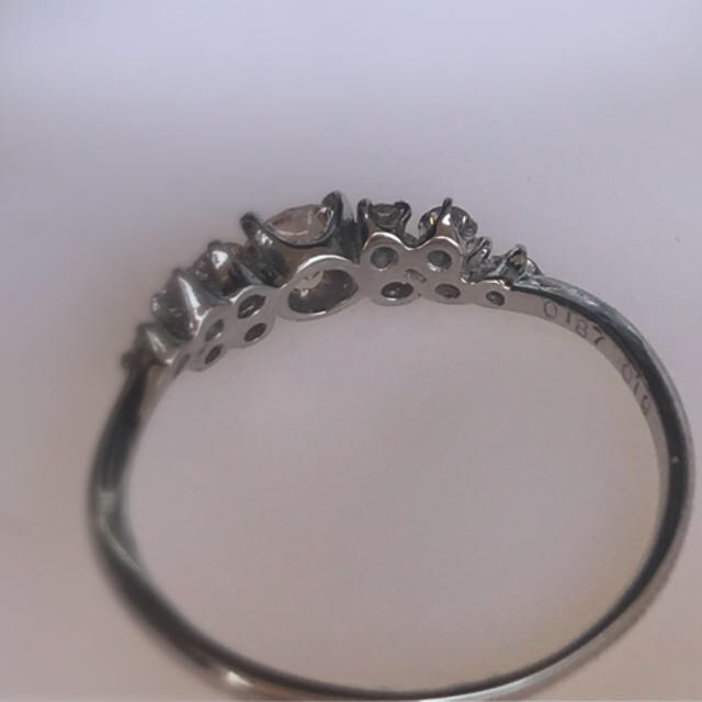 専用　大特価 pt900 ピンクダイヤモンドリング 新品未使用　最終値下げ レディースのアクセサリー(リング(指輪))の商品写真