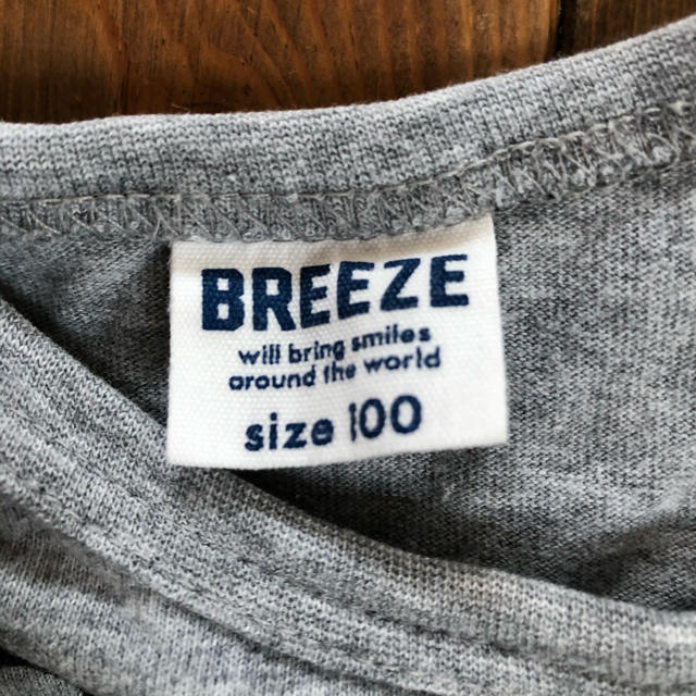 BREEZE(ブリーズ)のBREEZE Ｔシャツ 100 キッズ/ベビー/マタニティのキッズ服男の子用(90cm~)(Tシャツ/カットソー)の商品写真