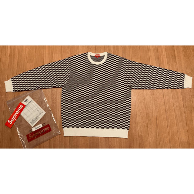 Supreme Back Logo Sweater Lサイズ  キムタク着