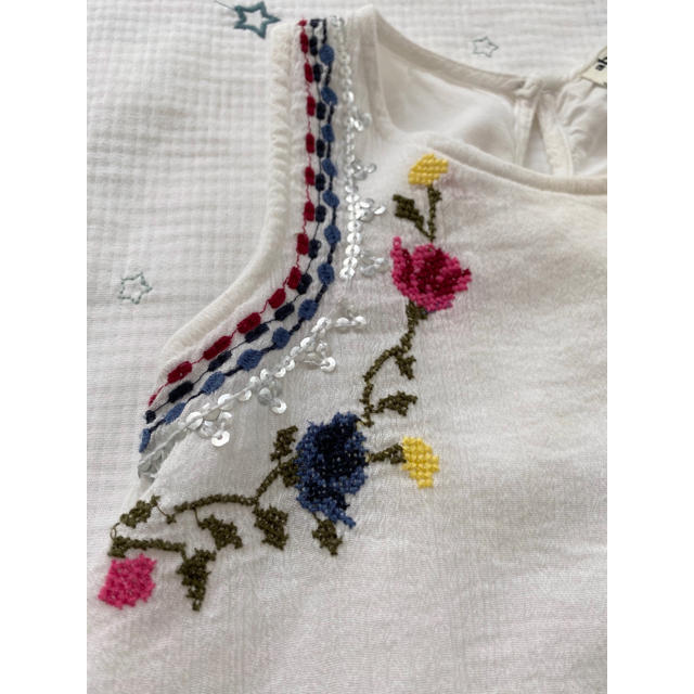 Abercrombie&Fitch(アバクロンビーアンドフィッチ)のAbercrombie kids⭐︎刺繍チュニック キッズ/ベビー/マタニティのキッズ服女の子用(90cm~)(Tシャツ/カットソー)の商品写真