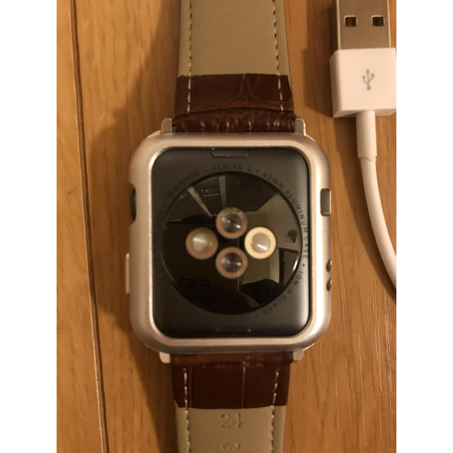 Apple Watch(アップルウォッチ)のお得セット！AppleWatch Series3GPS+Cellular42mm メンズの時計(腕時計(デジタル))の商品写真