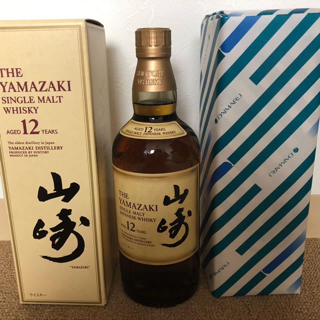 サントリーシングルモルトウイスキー【山崎】12年 700ml×２本セットのサムネイル