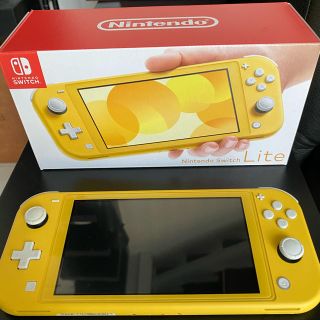 ニンテンドースイッチ(Nintendo Switch)のNintendo Switch Lite イエロー　ニンテンドースイッチライト(家庭用ゲーム機本体)