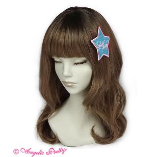 アンジェリックプリティー(Angelic Pretty)のAngelic Pretty Twinkle Starクリップ サックス×ピンク(バレッタ/ヘアクリップ)