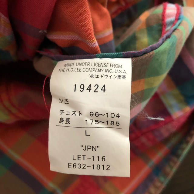 Lee(リー)の【希少】Lee x GLOSTER コラボGジャン GW SALE 30%OFF メンズのジャケット/アウター(Gジャン/デニムジャケット)の商品写真