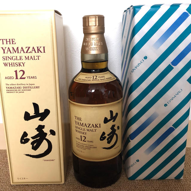 サントリー シングルモルトウイスキー 【山崎】12年 700ml×２本セット