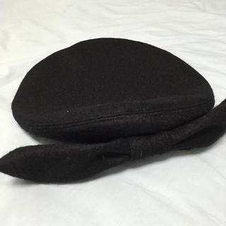 パメオポーズ(PAMEO POSE)のPAMEO POSE｜リボンベレー帽(ハンチング/ベレー帽)