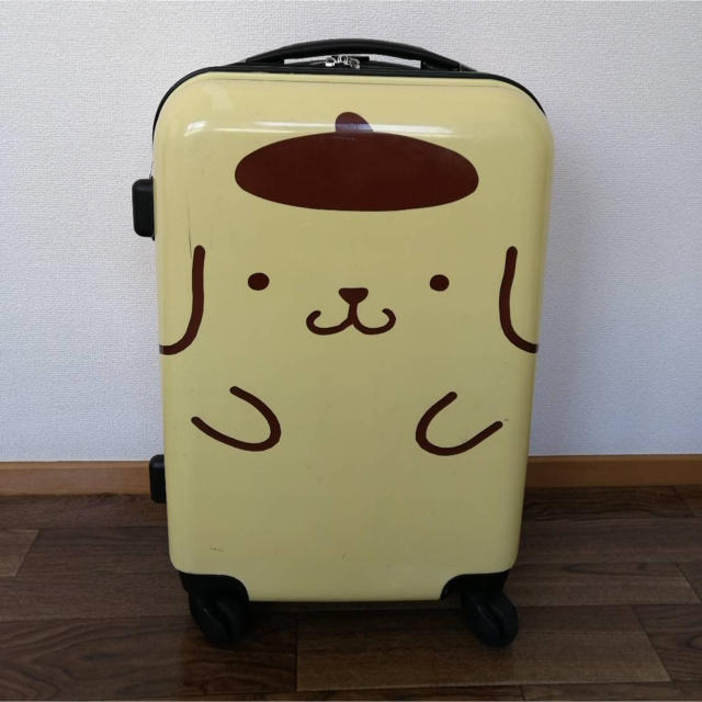 196☆100円~☆サンリオ ポムポムプリン キャリーケース TSA 196☆100円~☆サンリオ ポムポムプリン キャリーケース TSA