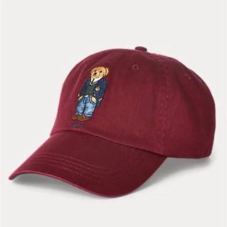 ラルフローレン(Ralph Lauren)の新品タグ付き ポロ ラルフローレン ポロベアー コットン チノ キャップ(キャップ)