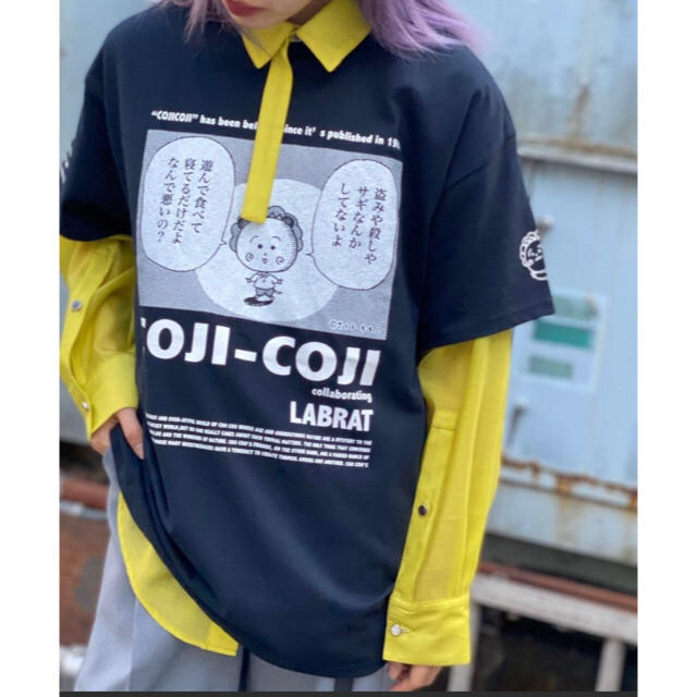 本田翼 コジコジ LABRAT teeシャツ 新品タグ付き 未開封 Lサイズ 黒