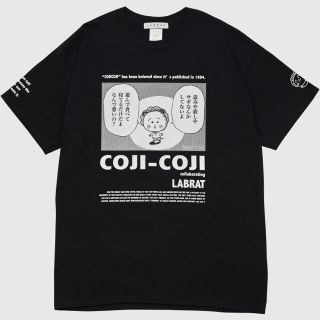 ラブラット(LABRAT)の本田翼 コジコジ LABRAT teeシャツ 新品タグ付き 未開封 Lサイズ 黒(Tシャツ/カットソー(半袖/袖なし))