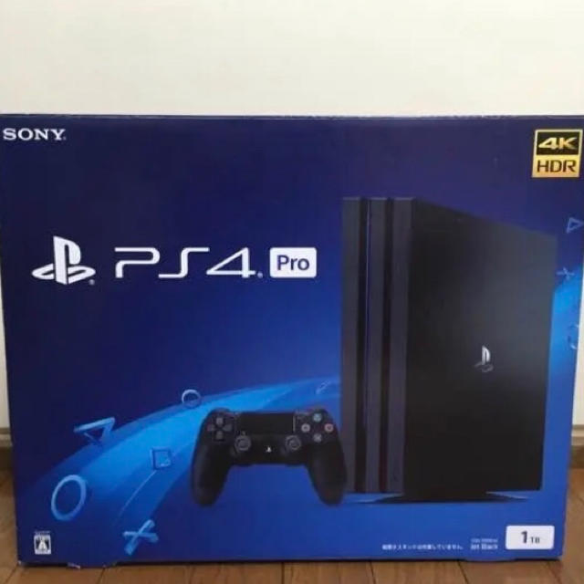 PS4 Pro 1TB ブラック　美品　ほぼ未使用